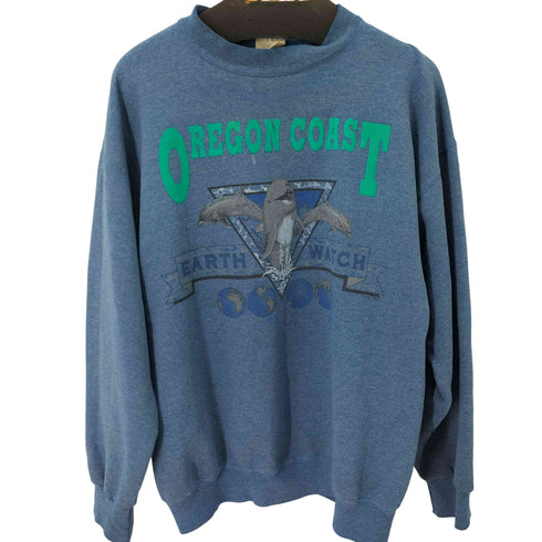 タルテックス TULTEX 90-00S フロントプリントクルーネックスウェット メンズ import:L