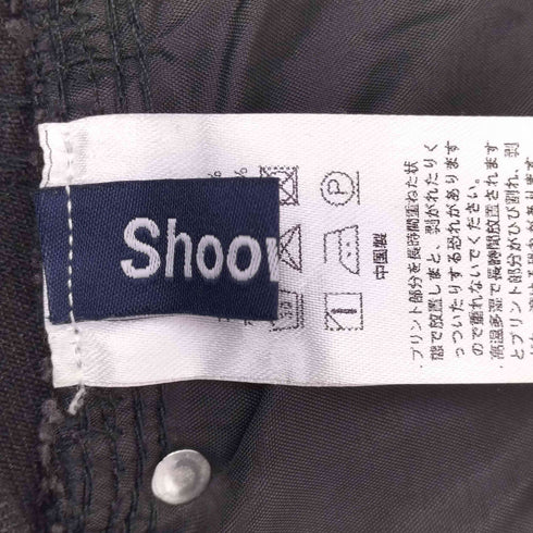 Shoowtime マルチポケット ブラックデニムカーゴパンツ メンズ JPN:L