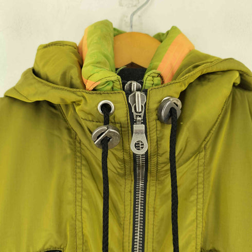 Adventure Wear エネミー柄 レイヤード 中綿アノラックジャケット メンズ 38