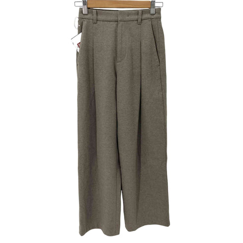 コントワーデコトニエ COMPTOIR DES COTONNIERS ブラッシュドジャージータックワイドパンツ レディース JPN:XS