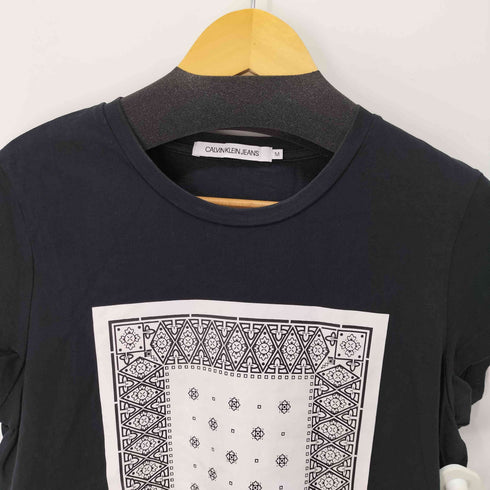 カルバンクラインジーンズ Calvin Klein Jeans バンダナ グラフィック Tシャツ レディース M