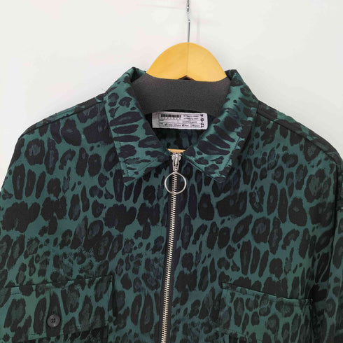 レジェンダ LEGENDA Jacquard Leopard Short shirts メンズ FREE