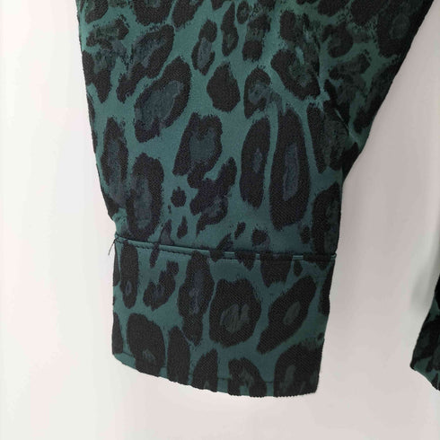 レジェンダ LEGENDA Jacquard Leopard Short shirts メンズ FREE