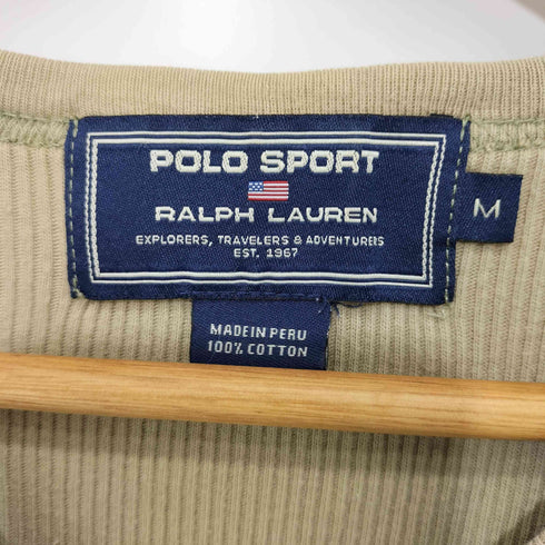 ポロスポーツラルフローレン POLO SPORT RALPH LAUREN ロゴプリント S/S Vネック Tシャツ メンズ import:M