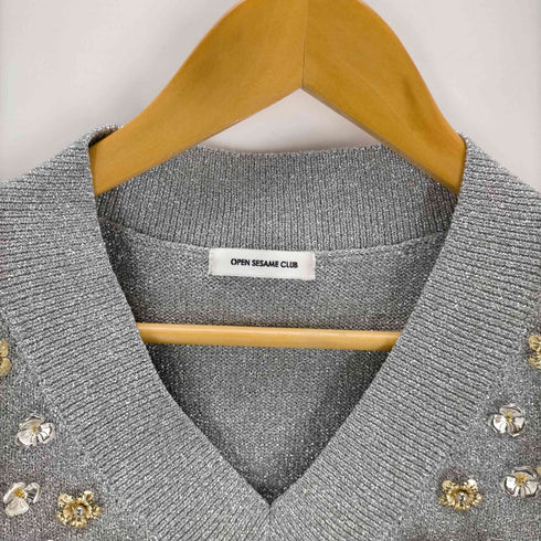 open sesame club jewel vest レディース FREE