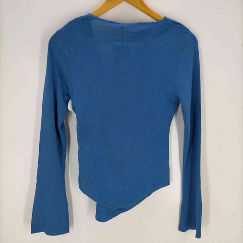 ザラ ZARA RUCHED KNIT TOP レディース JPN:L
