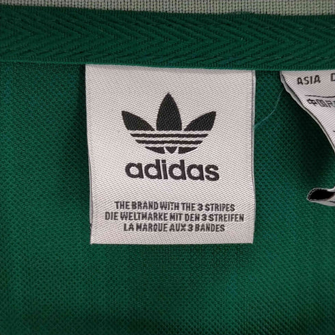 アディダスオリジナルス adidas Originals FOOTBALL JACQUARD V-NECK CROP POLO レディース JPN:XXL