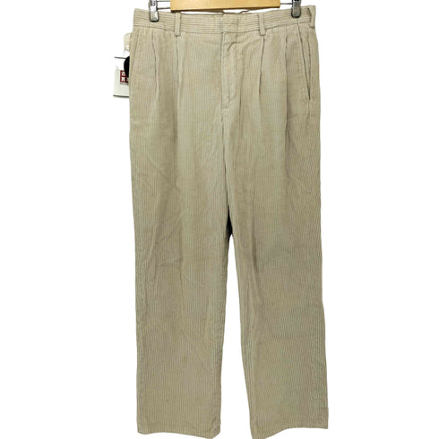 ランズエンド LANDS END 90S USA製 2タック 太畝 コーデュロイ パンツ メンズ 32