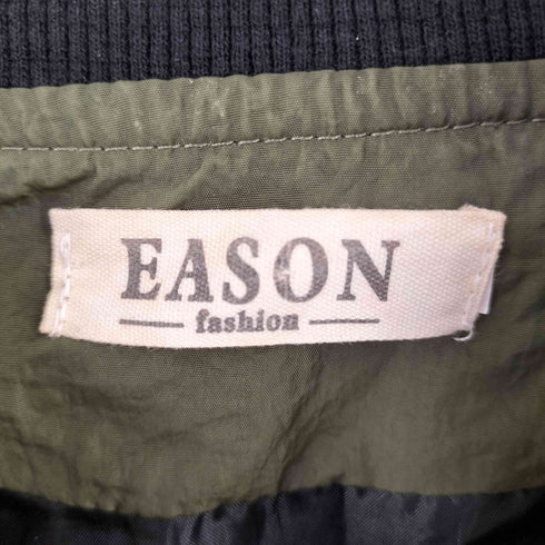 EASON ワッペン フルジップブルゾン メンズ
