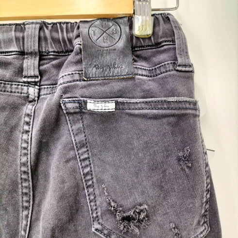 サート SURT TAPERED SLIM JOGGER テーパード デニム ジョガー ダメージ加工 イージーデニムパンツ メンズ