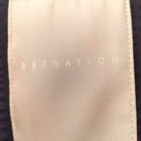 エストネーション ESTNATION 本開き シアサッカー 2B テーラードジャケット メンズ JPN:L