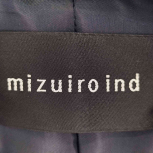ミズイロインド mizuiro ind ダブルテーラードジャケット レディース