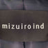 ミズイロインド mizuiro ind ダブルテーラードジャケット レディース