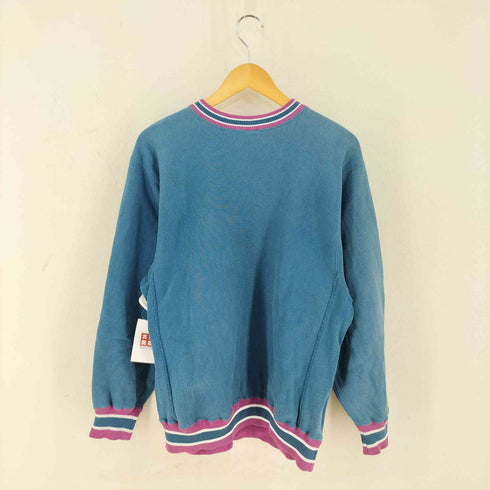 チャンピオン Champion USA製 REVERSE WEAVE トリコタグ リブライン ロゴ刺繍 クルーネックスウェット メンズ X-LARGE