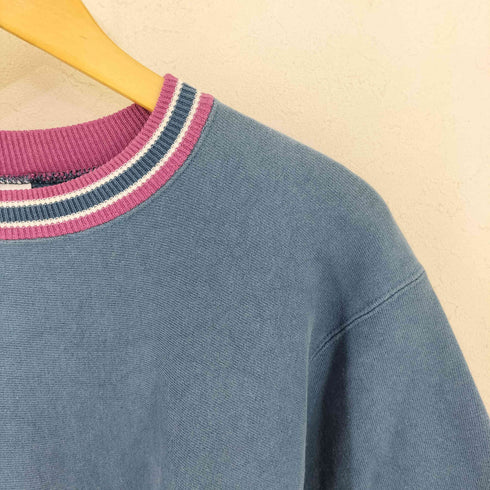 チャンピオン Champion USA製 REVERSE WEAVE トリコタグ リブライン ロゴ刺繍 クルーネックスウェット メンズ X-LARGE