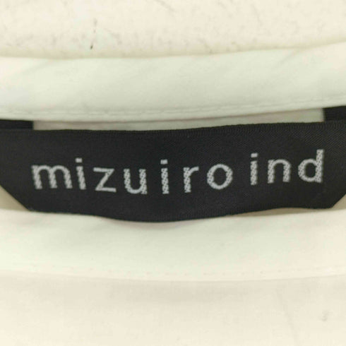 ミズイロインド mizuiro ind コットンプルオーバーブラウス レディース