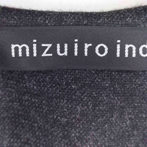 ミズイロインド mizuiro ind ノースリーブシャツジャンプスーツ レディース