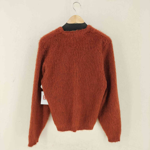 DIPLOMAT USA製 毛足長モヘアカーディガン メンズ import:M