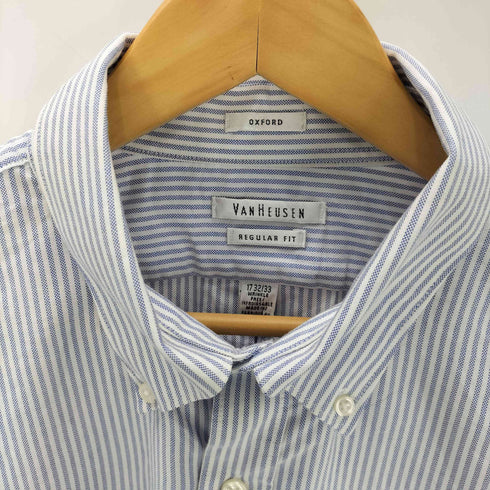 ヴァンヒューゼン VAN HEUSEN 00S ストライプ オックスフォードシャツ メンズ