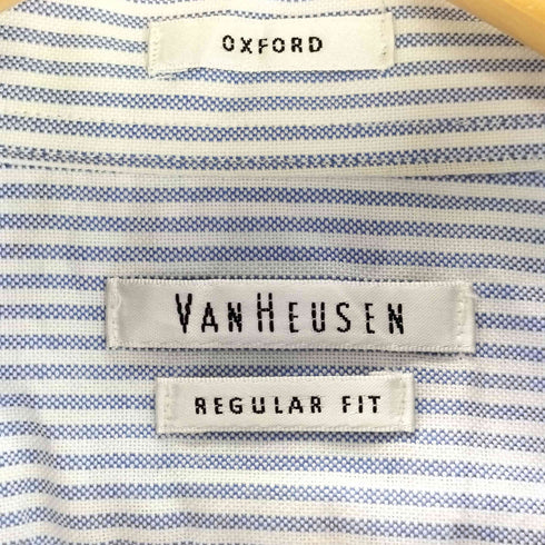 ヴァンヒューゼン VAN HEUSEN 00S ストライプ オックスフォードシャツ メンズ