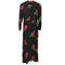 デシグアル Desigual スリット 花柄ロングワンピース レディース import:S