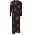 デシグアル Desigual スリット 花柄ロングワンピース レディース import:S