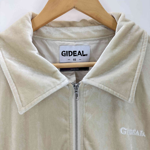 GIDEAL. vintage logo velours blouson メンズ JPN:M
