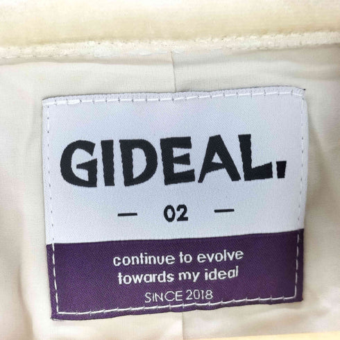 GIDEAL. vintage logo velours blouson メンズ JPN:M