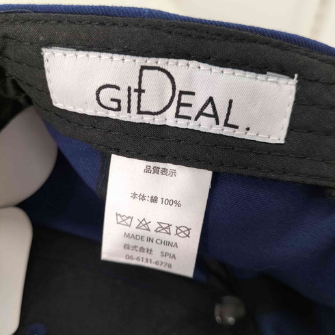 GIDEAL. vintage logo baseball cap メンズ FREE