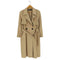 ザラ ZARA フェイクスウェード ウエストゴム トレンチコート レディース import:S