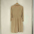 ザラ ZARA フェイクスウェード ウエストゴム トレンチコート レディース import:S