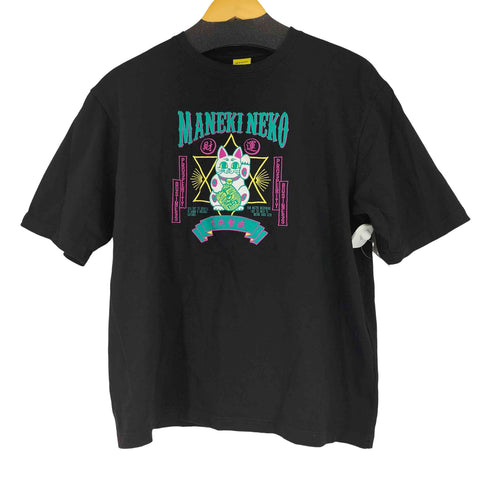 MYUUA フロント刺繍 S/S Tシャツ メンズ JPN:L