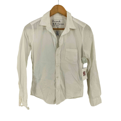 フランクアンドアイリーン Frank&Eileen ワンポケットコットンシャツ レディース import:XS