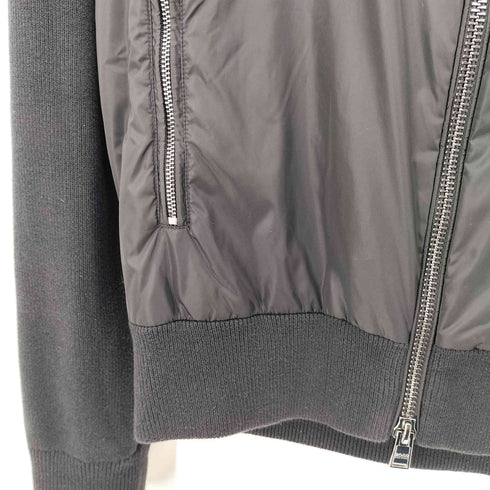 ボスヒューゴボス BOSS HUGO BOSS ニット切替 ダブルジップ フーデットジャケット メンズ