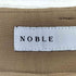 ノーブル Noble ダブルクロスベルボトムパンツ レディース 38