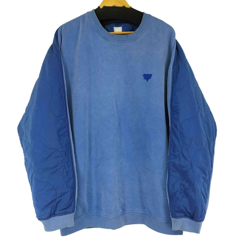 リベレイダース Liberaiders COTTON FLEECE QUILTED CREWNECK メンズ JPN:L