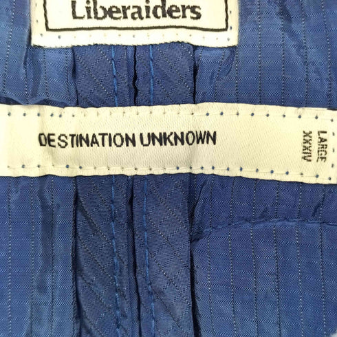 リベレイダース Liberaiders COTTON FLEECE QUILTED CREWNECK メンズ JPN:L