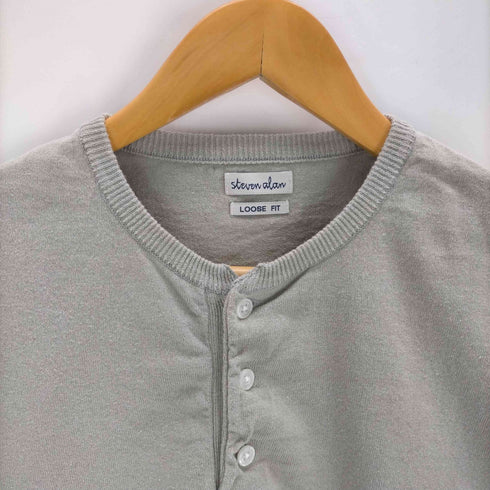 スティーブンアラン Steven Alan HENLEY NECK LONG SLEEVE KNIT メンズ JPN:S