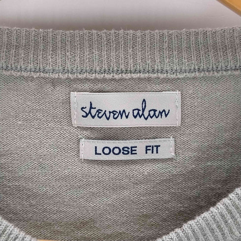 スティーブンアラン Steven Alan HENLEY NECK LONG SLEEVE KNIT メンズ JPN:S