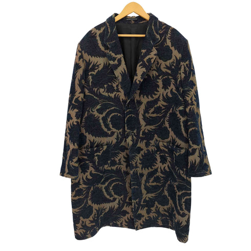 ヨウジヤマモトプールオム Yohji Yamamoto POUR HOMME 24SS ゴブラン セミWロングコート メンズ JPN:3