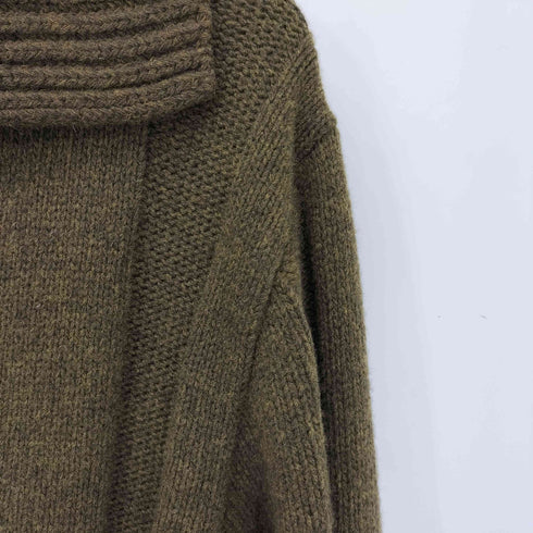 ダークビッケンバーグ DIRK BIKKEMBERGS MADE IN ITALY 90S~00S セーラカラー ウールジップニット メンズ import:L