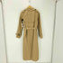 ノーウォス NOWOS long trench coat ロングトレンチコート レディース M