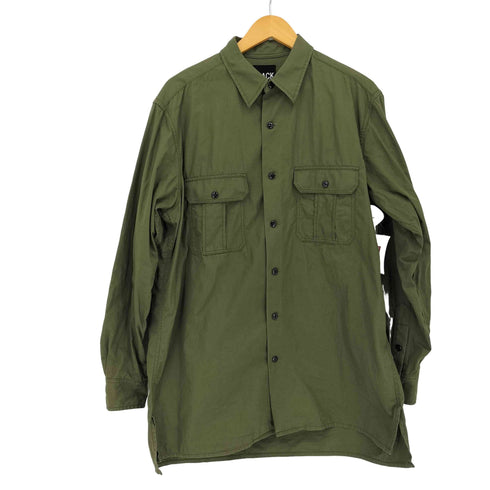 ブラックスキャンダルヨウジヤマモト BLACK Scandal Yohji Yamamoto 24AW BS・ARMY POPLIN BIG FLAP SHIRT メンズ JPN:3