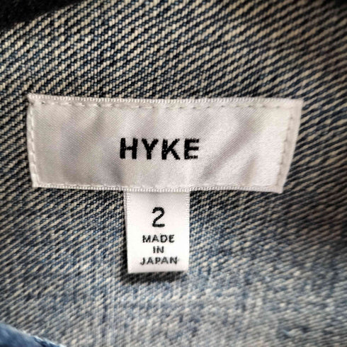 ハイク HYKE 2ND デニムトラッカージャケット レディース 2