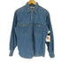 リーバイス Levis JEANS FOR WOMEN 90S 1997年製 香港製 コットン フラップポケット L/S デニム シャツ レディース import:M