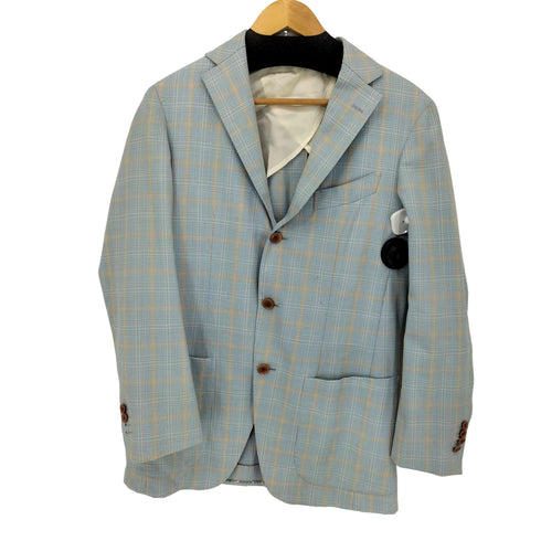 Takizawa Shigeru DORMEUIL ウール チェック柄 3B テーラードジャケット メンズ