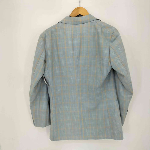Takizawa Shigeru DORMEUIL ウール チェック柄 3B テーラードジャケット メンズ