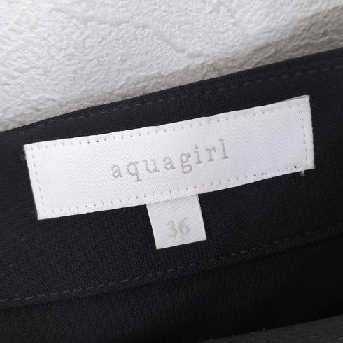 アクアガール aquagirl パフスリーブオールインワン レディース JPN:36