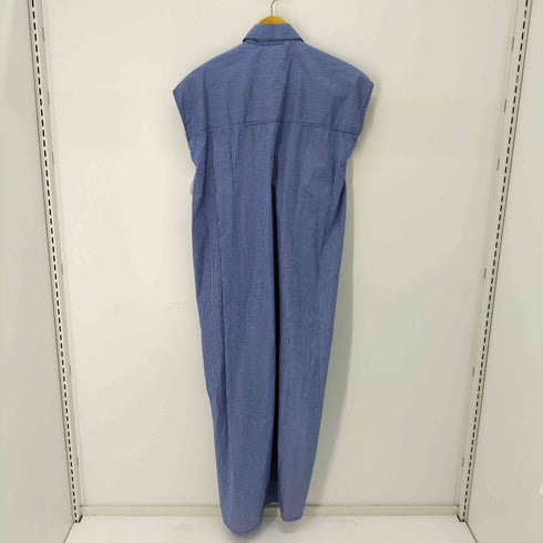 ザラ ZARA ストライプ柄 ポプリンワンピース レディース import:M
