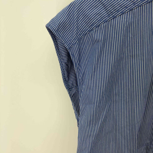 ザラ ZARA ストライプ柄 ポプリンワンピース レディース import:M
